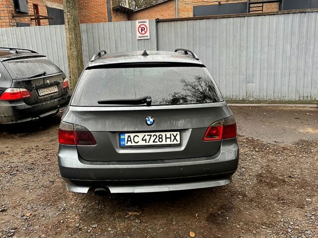 Серый БМВ 5 Серия, объемом двигателя 2 л и пробегом 409 тыс. км за 8300 $, фото 3 на Automoto.ua