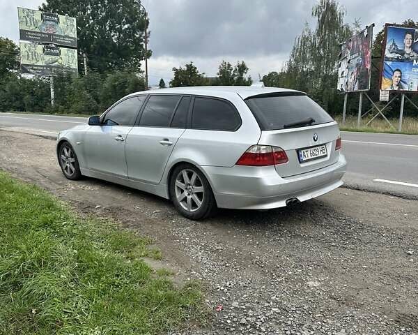 Серый БМВ 5 Серия, объемом двигателя 2.5 л и пробегом 373 тыс. км за 7600 $, фото 4 на Automoto.ua
