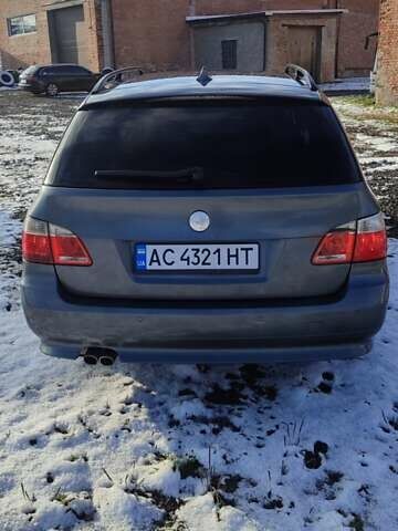 Серый БМВ 5 Серия, объемом двигателя 2.5 л и пробегом 480 тыс. км за 8500 $, фото 5 на Automoto.ua