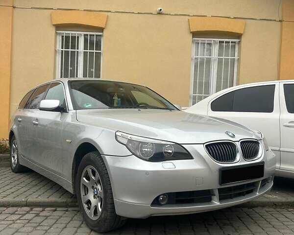Серый БМВ 5 Серия, объемом двигателя 2.5 л и пробегом 298 тыс. км за 8300 $, фото 1 на Automoto.ua