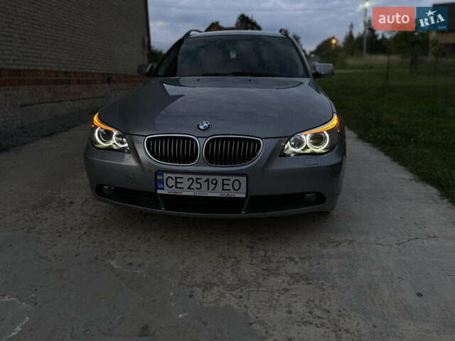 Серый БМВ 5 Серия, объемом двигателя 2.5 л и пробегом 332 тыс. км за 8300 $, фото 2 на Automoto.ua