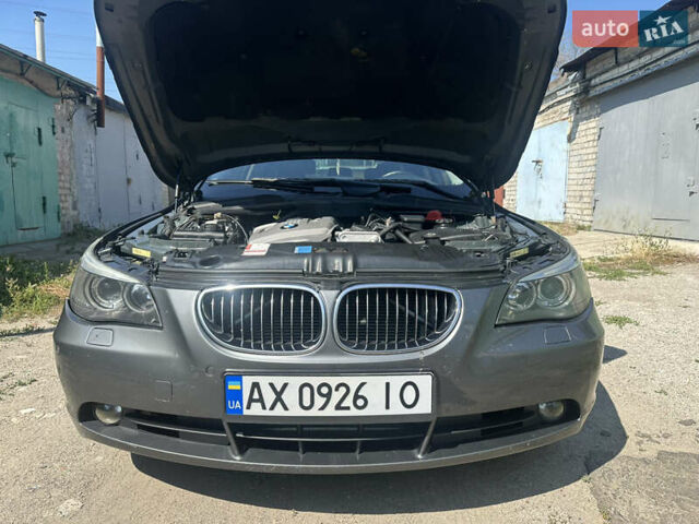 Серый БМВ 5 Серия, объемом двигателя 2.5 л и пробегом 250 тыс. км за 6500 $, фото 1 на Automoto.ua