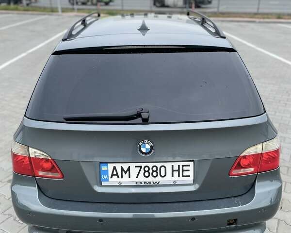 Серый БМВ 5 Серия, объемом двигателя 2 л и пробегом 437 тыс. км за 6200 $, фото 7 на Automoto.ua
