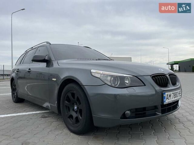 Серый БМВ 5 Серия, объемом двигателя 2 л и пробегом 437 тыс. км за 6200 $, фото 19 на Automoto.ua