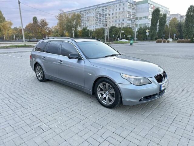 Серый БМВ 5 Серия, объемом двигателя 3 л и пробегом 390 тыс. км за 4800 $, фото 5 на Automoto.ua