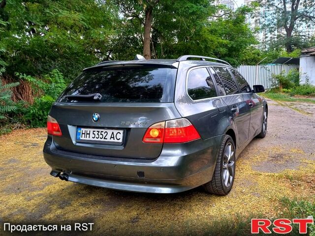 Серый БМВ 5 Серия, объемом двигателя 3 л и пробегом 255 тыс. км за 7790 $, фото 7 на Automoto.ua