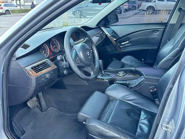 Серый БМВ 5 Серия, объемом двигателя 3 л и пробегом 390 тыс. км за 4800 $, фото 12 на Automoto.ua