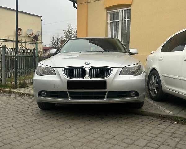Серый БМВ 5 Серия, объемом двигателя 2.5 л и пробегом 298 тыс. км за 8300 $, фото 2 на Automoto.ua