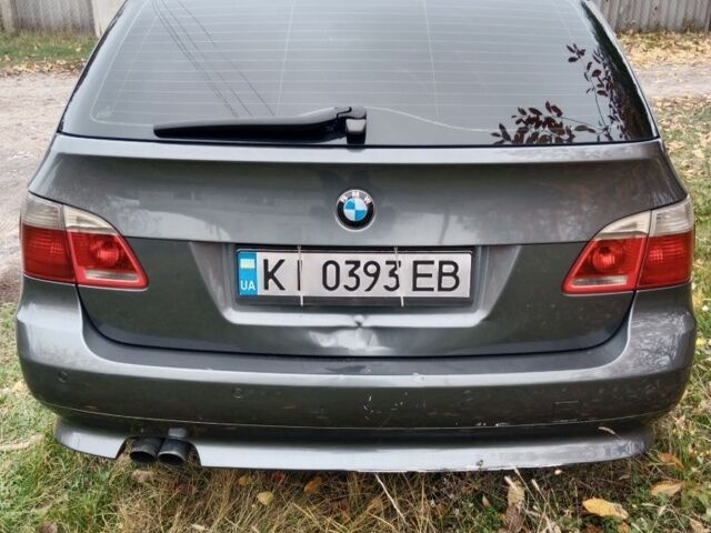 Сірий БМВ 5 Серія, об'ємом двигуна 3 л та пробігом 280 тис. км за 7500 $, фото 4 на Automoto.ua
