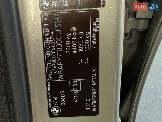 Серый БМВ 5 Серия, объемом двигателя 3 л и пробегом 257 тыс. км за 11999 $, фото 36 на Automoto.ua
