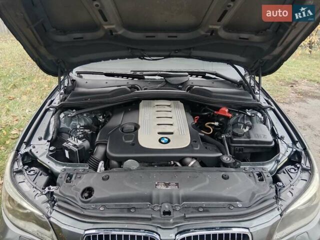 БМВ 5 Серия 2007 в Барышевке на Automoto.ua Серый БМВ 5 Серия, объемом двигателя 2.99 л и пробегом 280 тыс. км за 7500 $, фото 8 на Automoto.ua