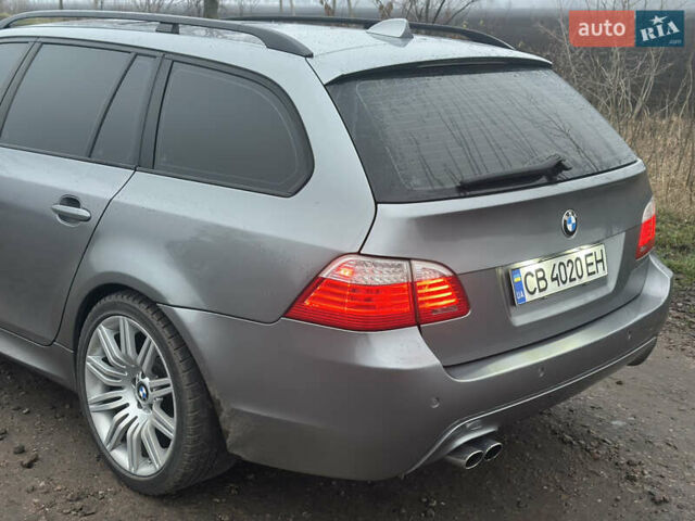 Серый БМВ 5 Серия, объемом двигателя 2.99 л и пробегом 337 тыс. км за 12800 $, фото 5 на Automoto.ua