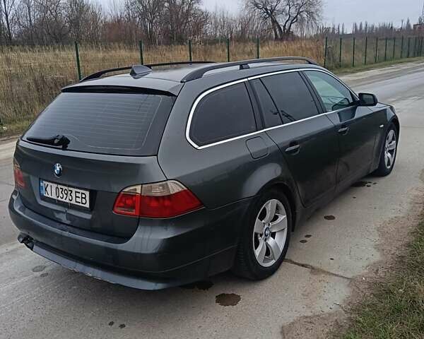 Серый БМВ 5 Серия, объемом двигателя 3 л и пробегом 282 тыс. км за 7100 $, фото 8 на Automoto.ua