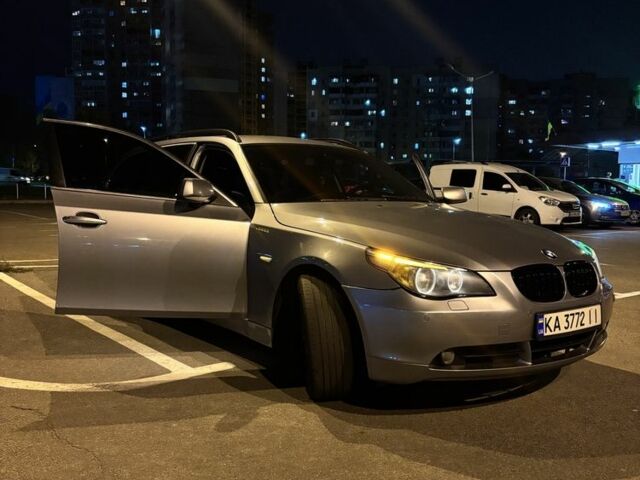 Серый БМВ 5 Серия, объемом двигателя 2 л и пробегом 328 тыс. км за 6999 $, фото 4 на Automoto.ua