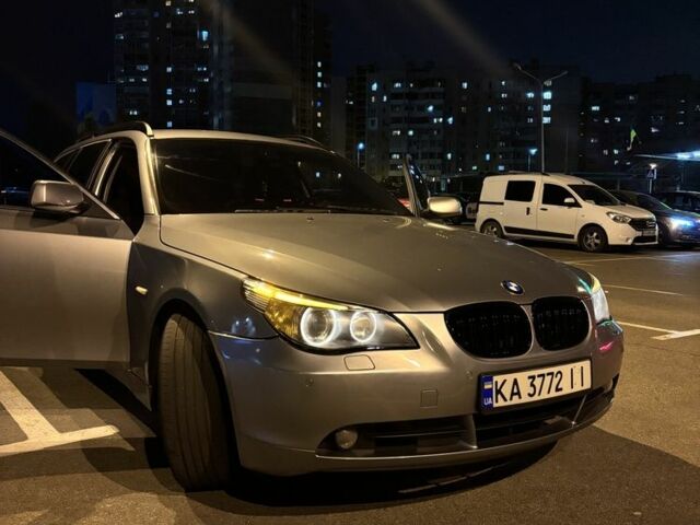 Серый БМВ 5 Серия, объемом двигателя 2 л и пробегом 328 тыс. км за 6999 $, фото 3 на Automoto.ua