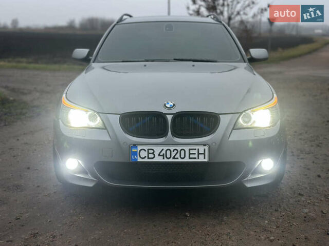 Серый БМВ 5 Серия, объемом двигателя 2.99 л и пробегом 337 тыс. км за 12800 $, фото 1 на Automoto.ua