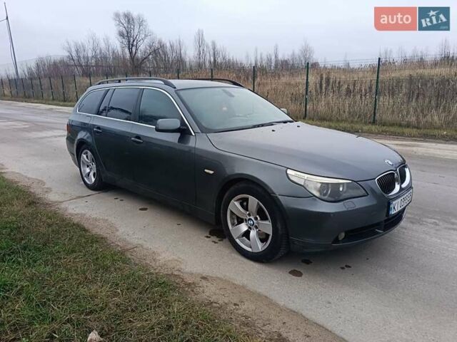 Серый БМВ 5 Серия, объемом двигателя 3 л и пробегом 282 тыс. км за 7100 $, фото 12 на Automoto.ua