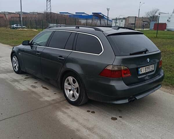 Серый БМВ 5 Серия, объемом двигателя 3 л и пробегом 282 тыс. км за 7100 $, фото 7 на Automoto.ua