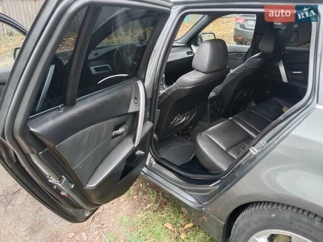 БМВ 5 Серия 2007 в Барышевке на Automoto.ua Серый БМВ 5 Серия, объемом двигателя 2.99 л и пробегом 280 тыс. км за 7500 $, фото 7 на Automoto.ua