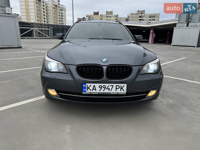 Серый БМВ 5 Серия, объемом двигателя 3 л и пробегом 212 тыс. км за 8700 $, фото 2 на Automoto.ua