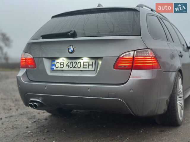 Серый БМВ 5 Серия, объемом двигателя 2.99 л и пробегом 337 тыс. км за 12800 $, фото 6 на Automoto.ua