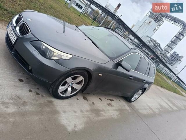 Серый БМВ 5 Серия, объемом двигателя 3 л и пробегом 282 тыс. км за 7100 $, фото 11 на Automoto.ua