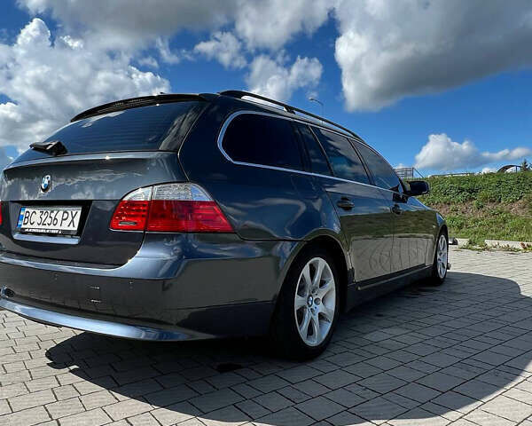 Серый БМВ 5 Серия, объемом двигателя 2 л и пробегом 358 тыс. км за 7850 $, фото 6 на Automoto.ua