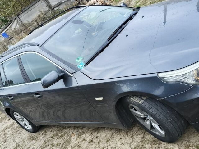 Серый БМВ 5 Серия, объемом двигателя 3 л и пробегом 300 тыс. км за 8500 $, фото 7 на Automoto.ua