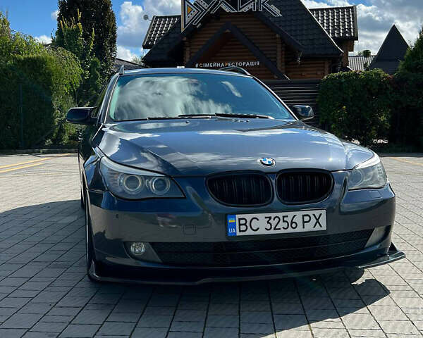 Серый БМВ 5 Серия, объемом двигателя 2 л и пробегом 358 тыс. км за 7850 $, фото 1 на Automoto.ua