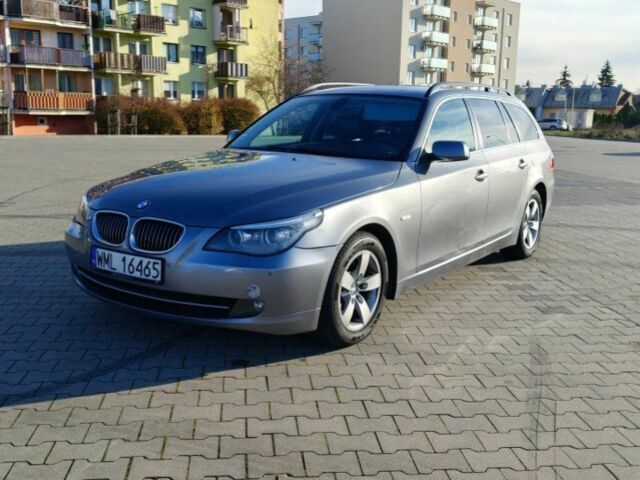 Серый БМВ 5 Серия, объемом двигателя 3 л и пробегом 193 тыс. км за 1950 $, фото 6 на Automoto.ua