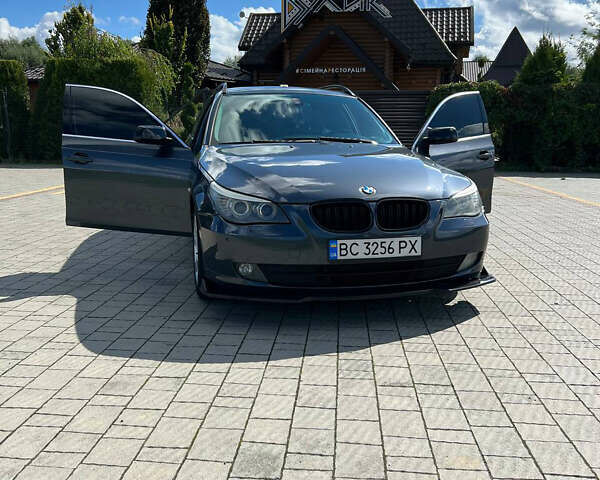 Серый БМВ 5 Серия, объемом двигателя 2 л и пробегом 358 тыс. км за 7850 $, фото 4 на Automoto.ua