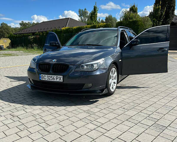 Серый БМВ 5 Серия, объемом двигателя 2 л и пробегом 358 тыс. км за 7850 $, фото 5 на Automoto.ua