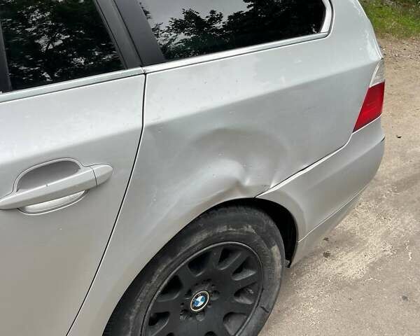 Серый БМВ 5 Серия, объемом двигателя 3 л и пробегом 358 тыс. км за 7700 $, фото 5 на Automoto.ua