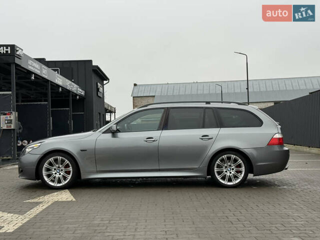 Серый БМВ 5 Серия, объемом двигателя 2 л и пробегом 332 тыс. км за 9650 $, фото 3 на Automoto.ua