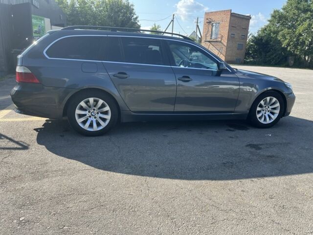 Серый БМВ 5 Серия, объемом двигателя 2 л и пробегом 255 тыс. км за 7300 $, фото 3 на Automoto.ua