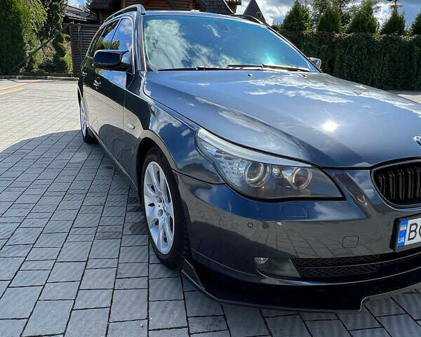 Серый БМВ 5 Серия, объемом двигателя 2 л и пробегом 358 тыс. км за 7850 $, фото 2 на Automoto.ua