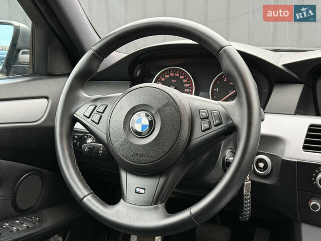 Серый БМВ 5 Серия, объемом двигателя 2 л и пробегом 332 тыс. км за 9650 $, фото 8 на Automoto.ua