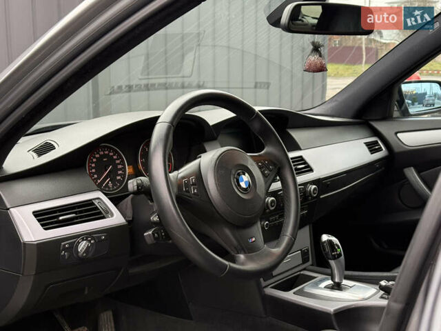 Серый БМВ 5 Серия, объемом двигателя 2 л и пробегом 332 тыс. км за 9650 $, фото 10 на Automoto.ua