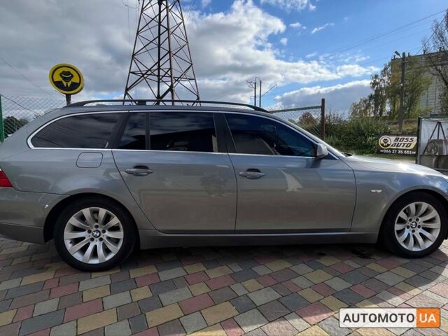 Серый БМВ 5 Серия, объемом двигателя 2 л и пробегом 240 тыс. км за 10300 $, фото 6 на Automoto.ua