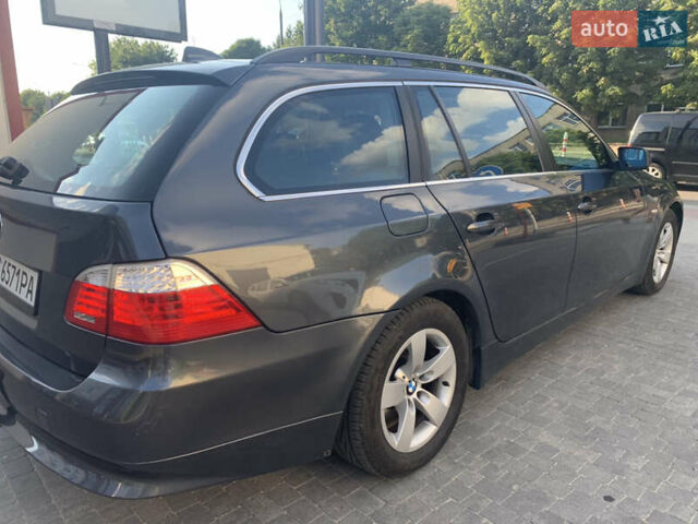 Серый БМВ 5 Серия, объемом двигателя 2 л и пробегом 247 тыс. км за 8700 $, фото 4 на Automoto.ua