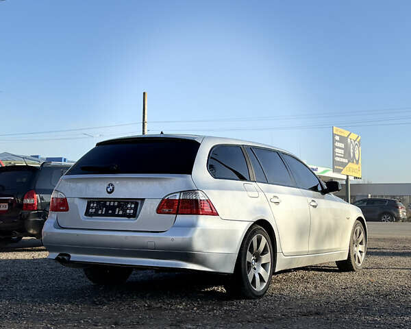 Серый БМВ 5 Серия, объемом двигателя 3 л и пробегом 278 тыс. км за 9750 $, фото 4 на Automoto.ua