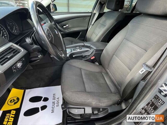 Серый БМВ 5 Серия, объемом двигателя 2 л и пробегом 240 тыс. км за 10300 $, фото 12 на Automoto.ua