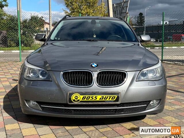 Серый БМВ 5 Серия, объемом двигателя 2 л и пробегом 240 тыс. км за 10300 $, фото 1 на Automoto.ua