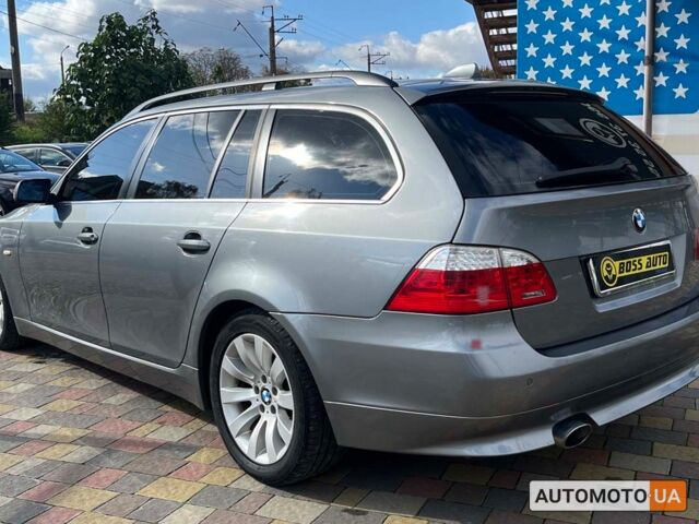 Серый БМВ 5 Серия, объемом двигателя 2 л и пробегом 240 тыс. км за 10300 $, фото 3 на Automoto.ua