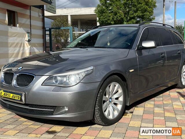 Серый БМВ 5 Серия, объемом двигателя 2 л и пробегом 240 тыс. км за 10300 $, фото 2 на Automoto.ua