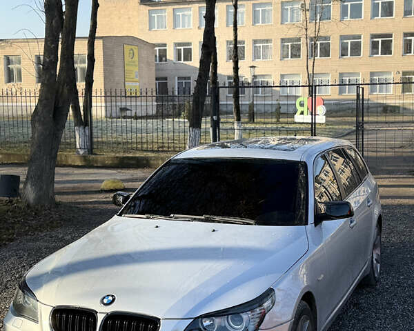 Серый БМВ 5 Серия, объемом двигателя 3 л и пробегом 278 тыс. км за 9750 $, фото 2 на Automoto.ua