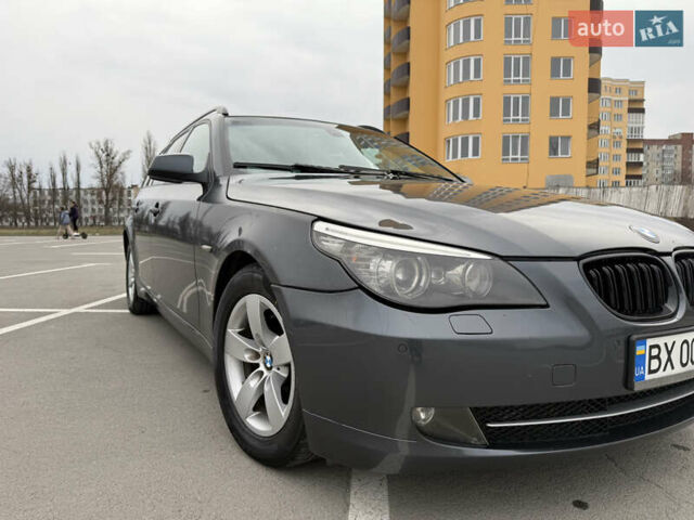 Серый БМВ 5 Серия, объемом двигателя 2 л и пробегом 330 тыс. км за 9200 $, фото 3 на Automoto.ua
