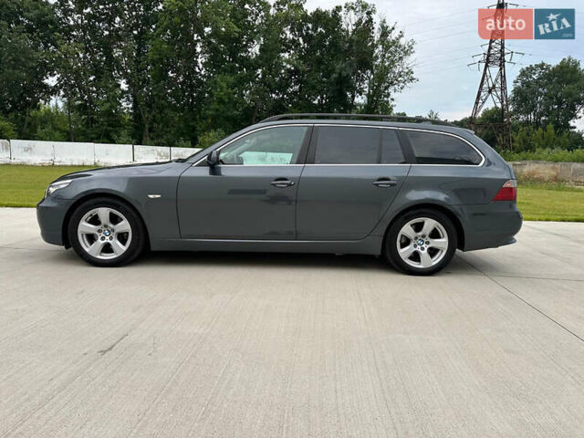 Серый БМВ 5 Серия, объемом двигателя 3 л и пробегом 250 тыс. км за 12500 $, фото 4 на Automoto.ua