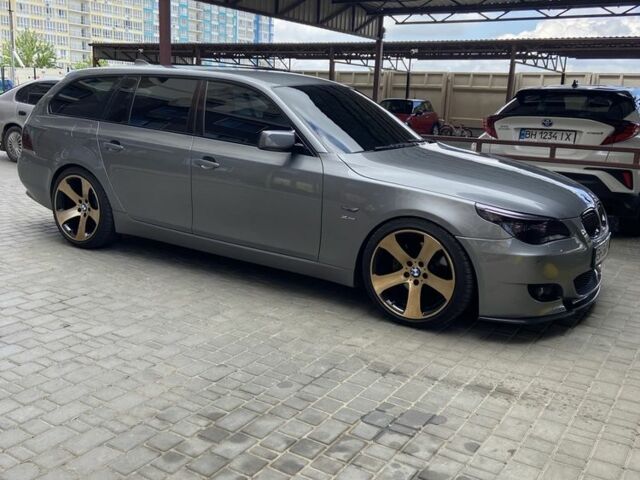 Серый БМВ 5 Серия, объемом двигателя 3 л и пробегом 325 тыс. км за 14500 $, фото 2 на Automoto.ua