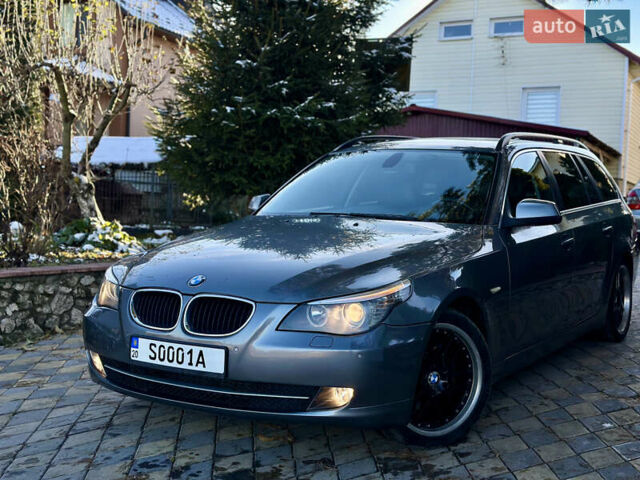 Серый БМВ 5 Серия, объемом двигателя 2 л и пробегом 333 тыс. км за 7350 $, фото 3 на Automoto.ua